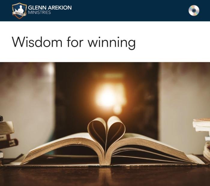 Wisdom for winning