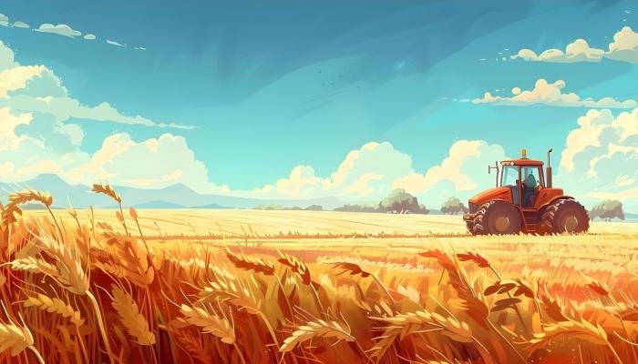 Field of wheat