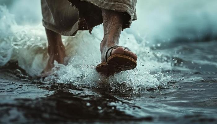 Walking on the water